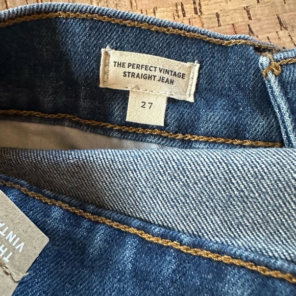 NWT Madewell “The Perfect Vintage Straight Jean” - Picture 6 of 9